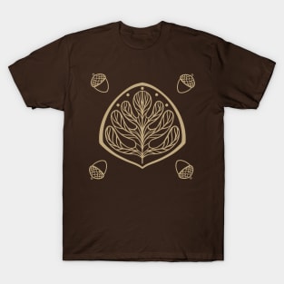 Oak Leaf Merit Badge with Acorns T-Shirt